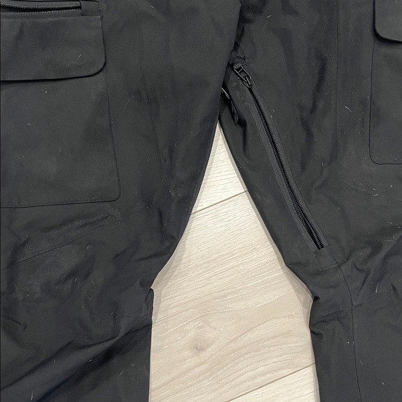 Burton DRYRIDE Black Snow Pants Men’s Waterproof Cargo Ski/Snowboard Sz L - Picture 4 of 13